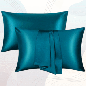 Satin Pillow Cover Teal Colour
