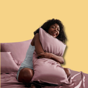 Mulberry Silk Pillow Cover Rose Gold