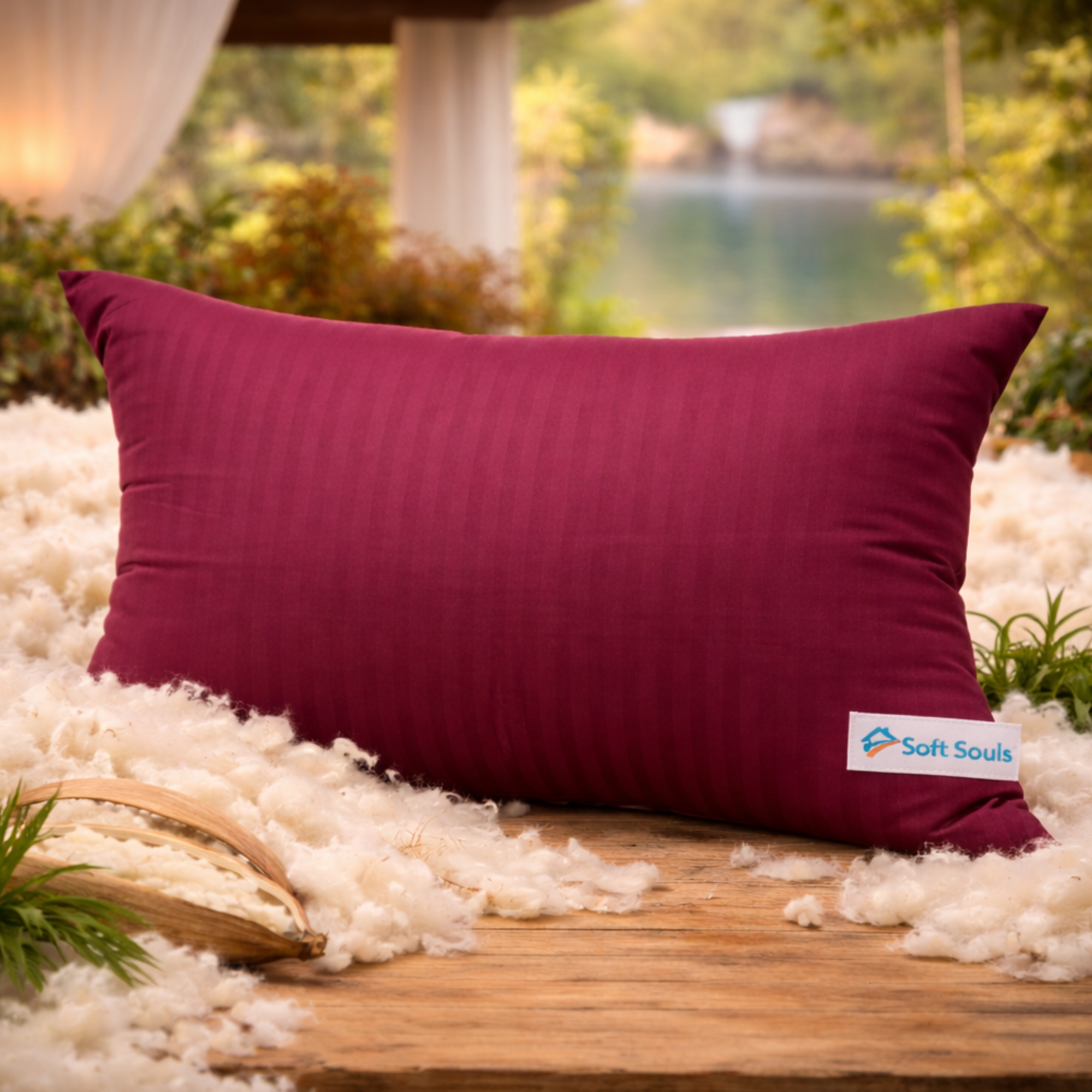 Kapok Cotton Illavam panju pillow