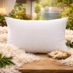 SOFT SOULS White Hotel Style Kapok Cotton Pillow (Single)