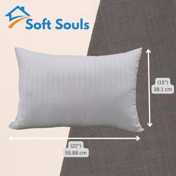 SOFT SOULS White Hotel Style Kapok Cotton Pillow (Single) - Image 3