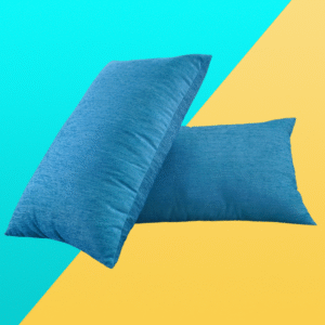Organic Pillow Navy Blue