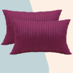SOFT SOULS Cotton Pillow Set of 2 for Sleeping 100% Organic Silk Cotton Filling Pillow