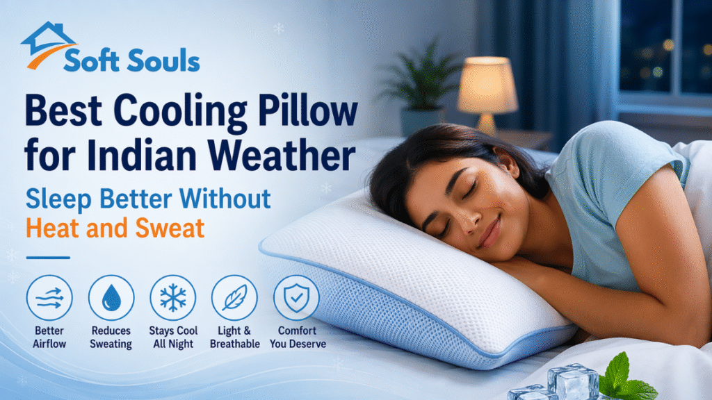 Best Cooling Pillow for Indian Weather: Sleep Better Without Heat and Sweat