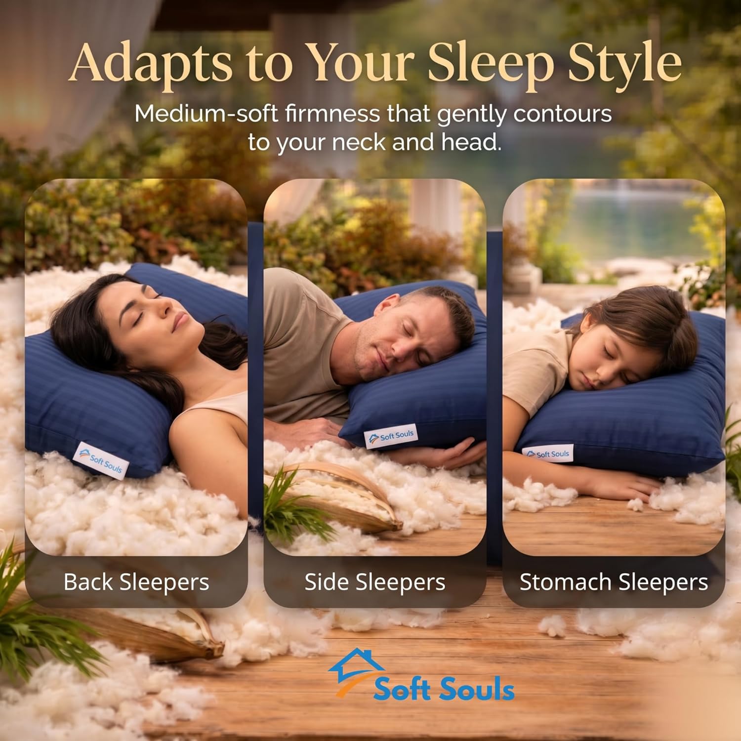 Kapok Pillow – Natural Cooling Pillow for Summer - Image 6